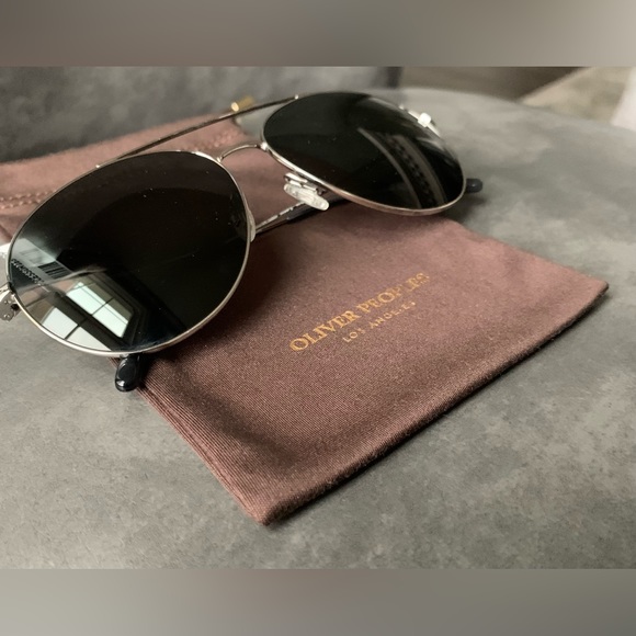 OLIVER PEOPLES OV1286S AIRDALE SUNGLASSES POLARIZED UNISEX $511.00 - Picture 6 of 7